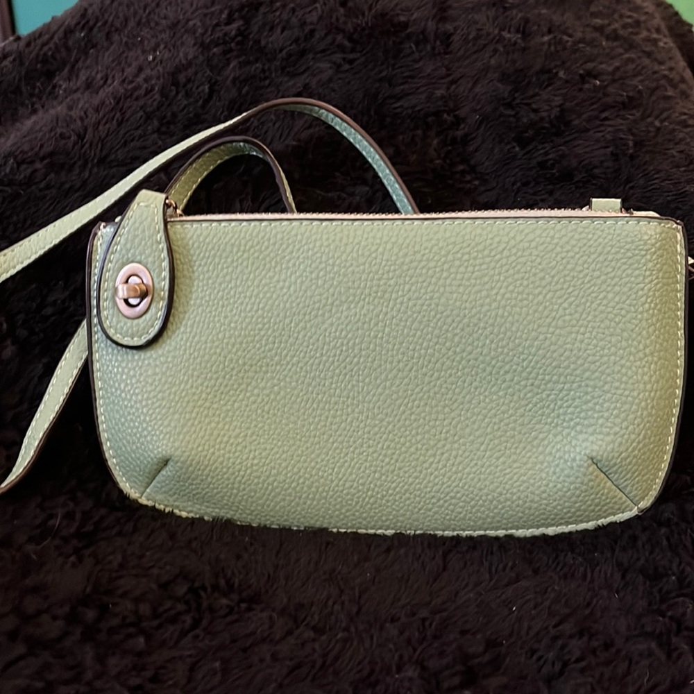 joy Susan mint green crossbody